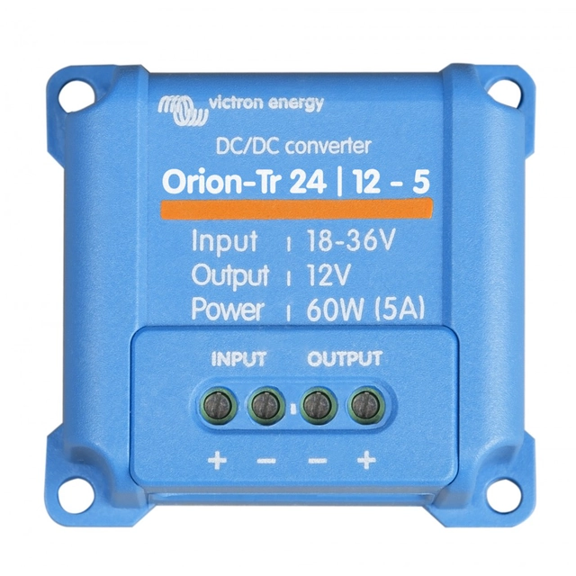 Victron Energy Orion-Tr 24/12-5 (60W) DC/DC-konverter; 18-35V / 12V 5A; 60W
