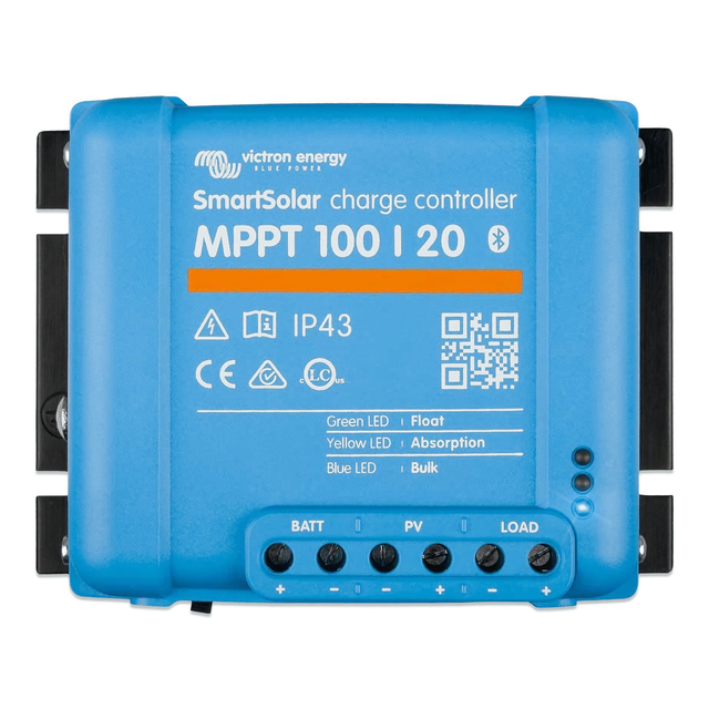 Victron Energy SmartSolar MPPT 100/20 įkrovimo valdiklis