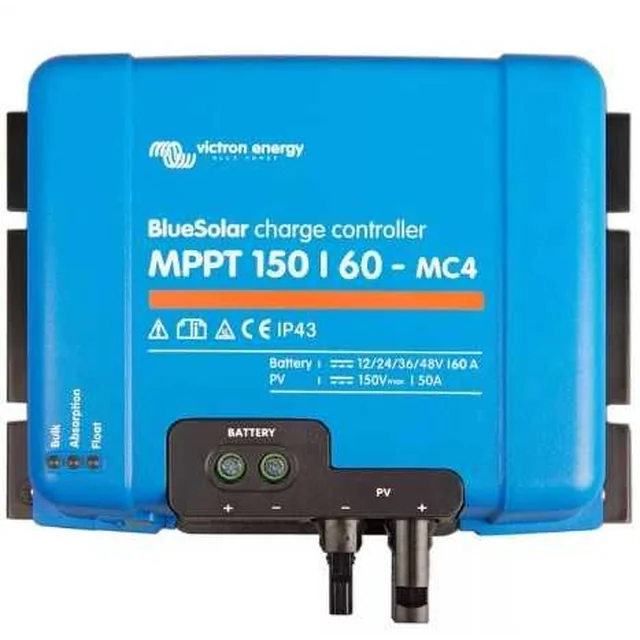 Victron Energy SmartSolar MPPT 150/60 - MC4 laadimiskontroller