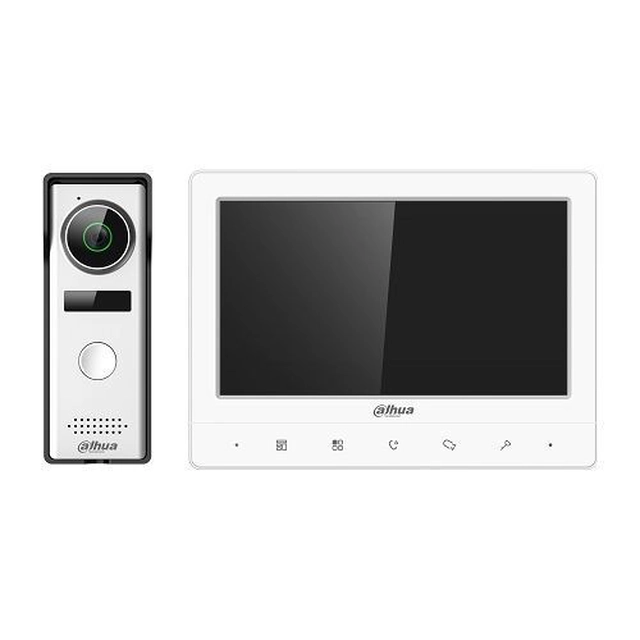 Video-intercomkit 1.3MP 1 autofamilie IR 7 inch - KTA02