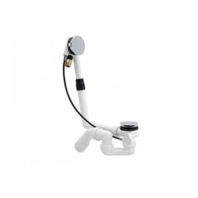 Viega Simplex Trio M5 bathtub siphon with overflow filling function ...