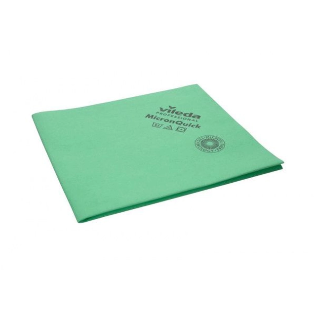 Vileda Professional MicronQuick cloth 38 x 40 cm - green