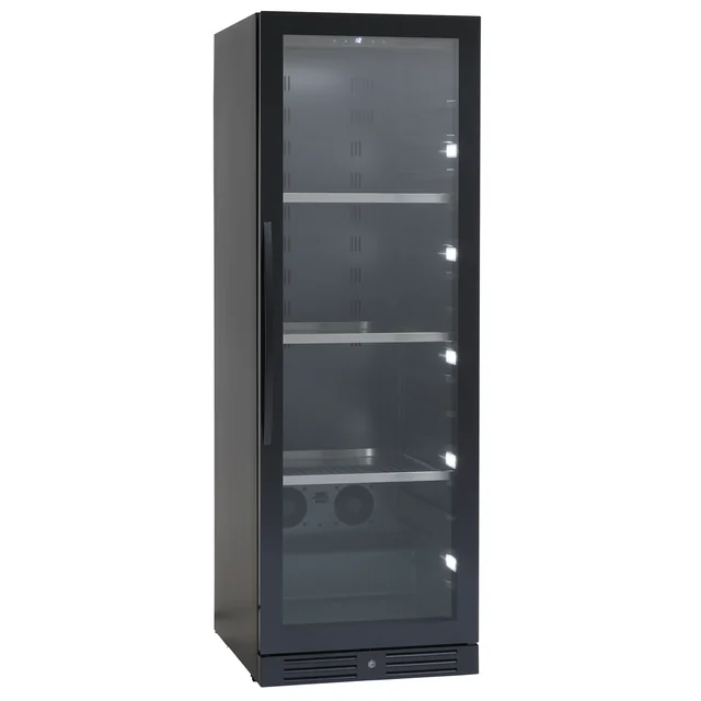 Vinificator | răcitor de vin | cu o singură zonă | 461 l | pe 138 sticle | 595x682x1764 mm | SV138B