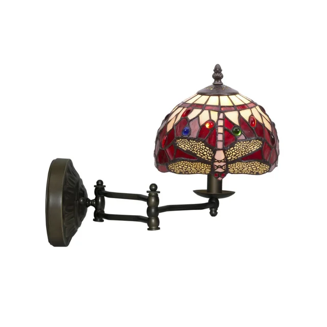 Viro Belle Rouge Wall Sconce Chestnut Iron 60 W 25 x 32 x 28 cm