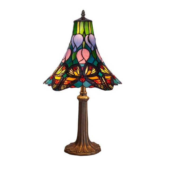 Viro Buttefly lampe de table Multicolore Zinc 60 W 25 x 46 x 25 cm