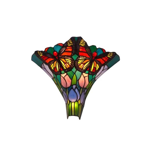 Viro Buttefly Wall Sconce Multicolor Iron 60 W 37 x 30 x 16 cm