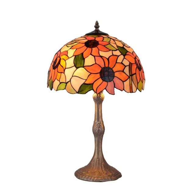 Viro Diamond table lamp Amber Zinc 60 W 30 x 50 x 30 cm