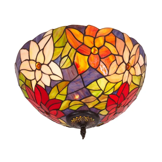 Viro Güell Ceiling Lamp Red Iron 60 W 40 x 25 x 40 cm