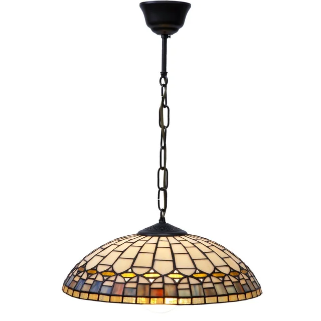 Viro Quarz Ceiling Lamp Amber Iron 60 W 40 x 125 x 40 cm