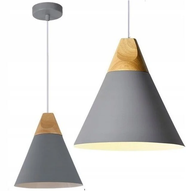 Viseća stropna lampa Scandi A Grey