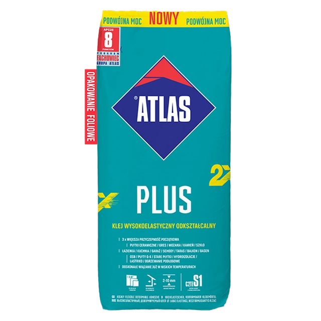 Visoko elastično lepilo ATLAS PLUS novo 5 kg