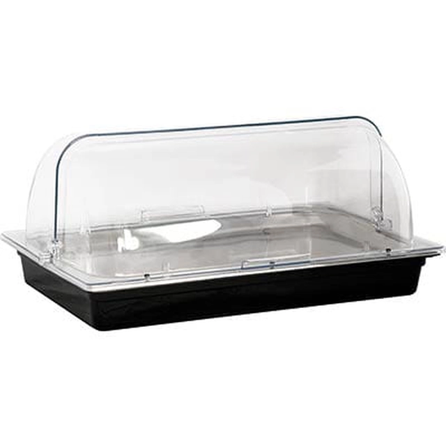 Vitrina de servicio GN 1/1 con inserto de refrigeración