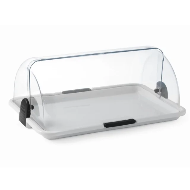 Vitrina pentru alimente cu capac unic RollTop - Hendi 871706