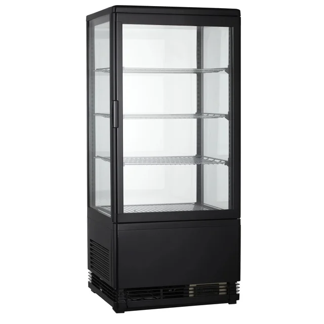 Vitrina refrigerada (capacidad 78 l) RT-78B negra