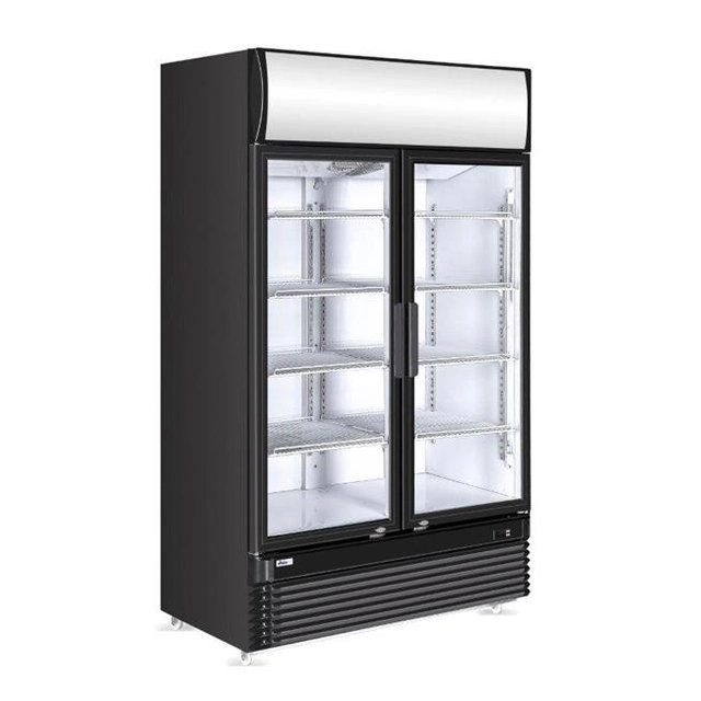 Vitrina refrigerada com painel iluminado 2-drzwiowa 750 l