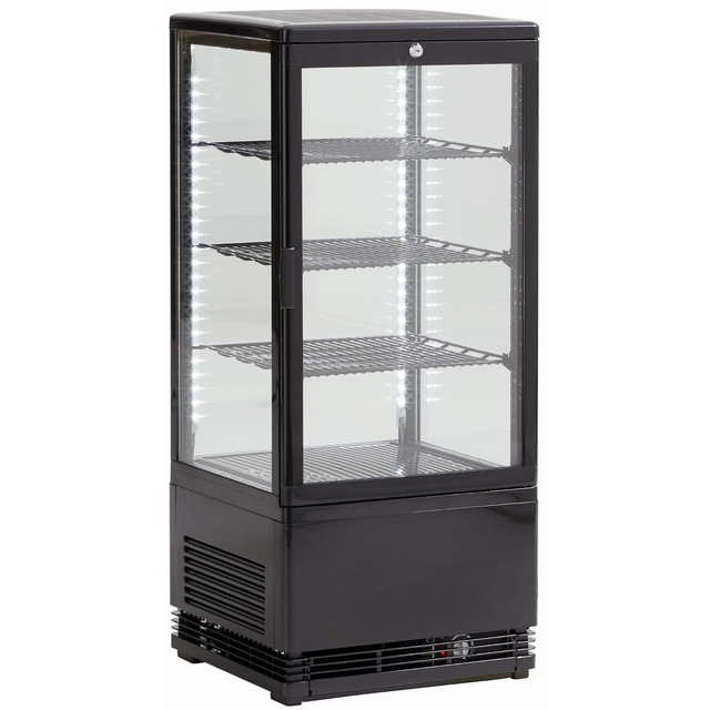 Vitrina refrigerada | confitería | encimera | RT80B (RT79 Negro)