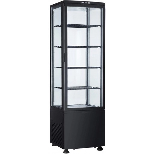 Vitrina Refrigerada de Confitería Led 235 L Rtc237be (Rtc235 Negro)