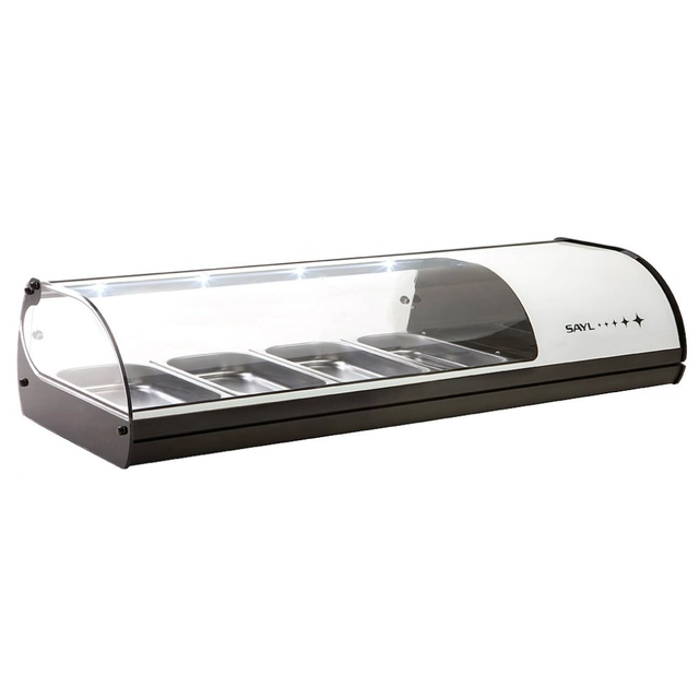 Vitrina Refrigerada Tapas 4x Gn 1/3 Sayl Blanco V4b