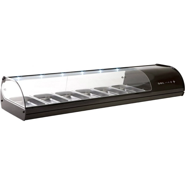 Vitrina Refrigerada Tapas 6x Gn 1/3 Sayl Blanco V6b