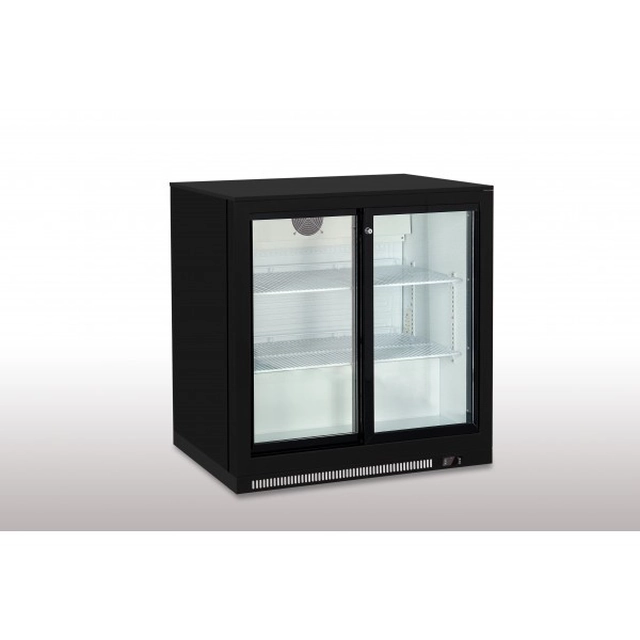 Vitrine de Bar 2-Drzwiowa (vol. 220L) DBQ220LS Portas de Correr