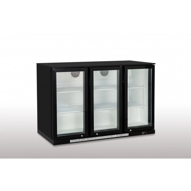 Vitrine de Bar 3-Drzwiowa (vol. 303L) DBQ300LS Portas de Correr