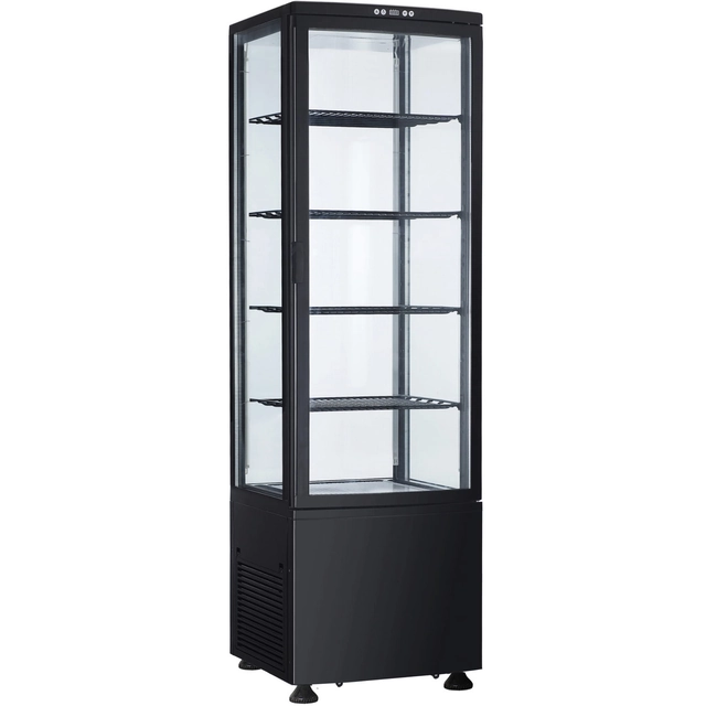 Vitrine réfrigérée pour confiserie | LED | 235 l | RTC237BE (RTC235 Noir)