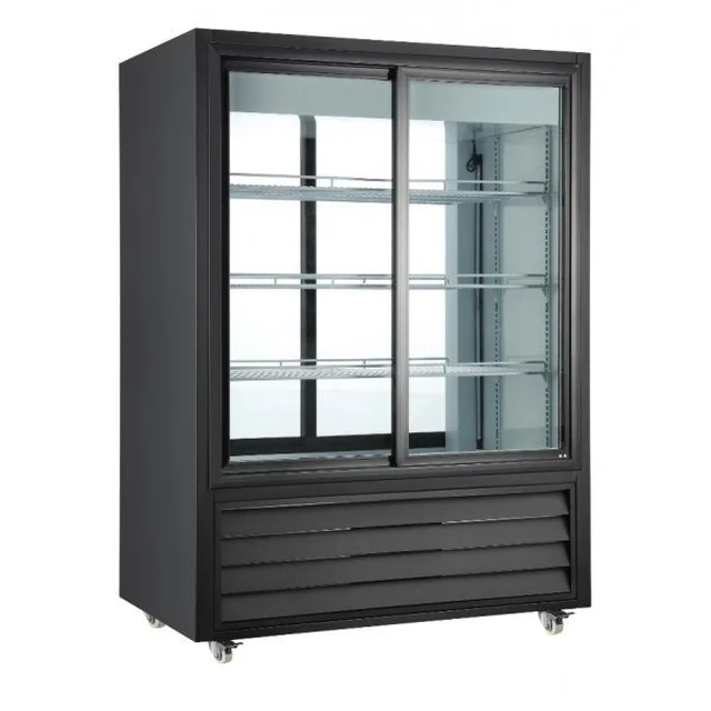 Vitrine réfrigérée traversante en verre 330 litres INVEST HORECA RT-330L