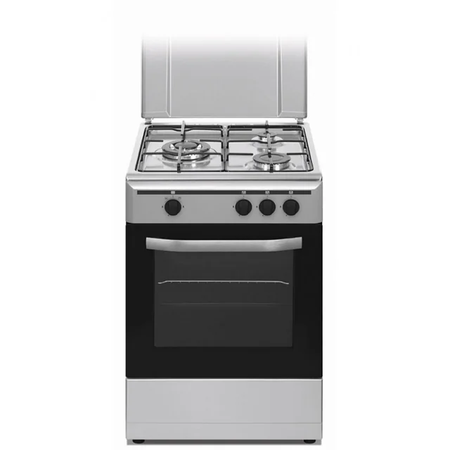 Vitrokitchen Gas Cooker CB5530IN Steel 1500 W 1800 W