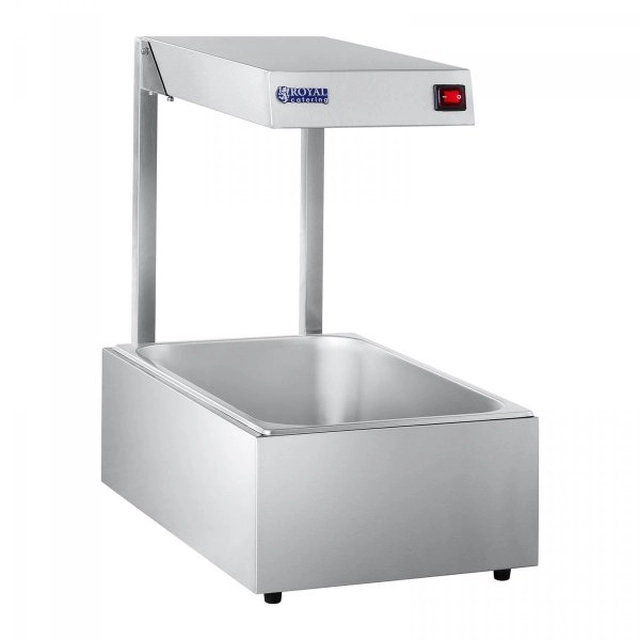 Voedselverwarmer - verwarmingslamp - 500 BIJ ROYAL CATERING 10010288 RCWB-500