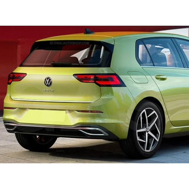 Volkswagen Golf MK8 – chromuotų juostelių grotelių buferio manekenų derinimas