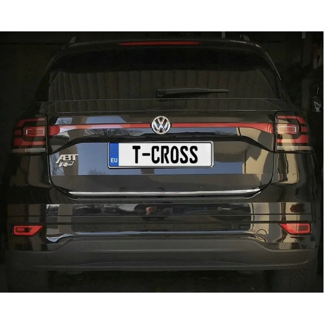 Volkswagen T-Cross CHROME JUOSTAS Liukas 3M Bagažinė