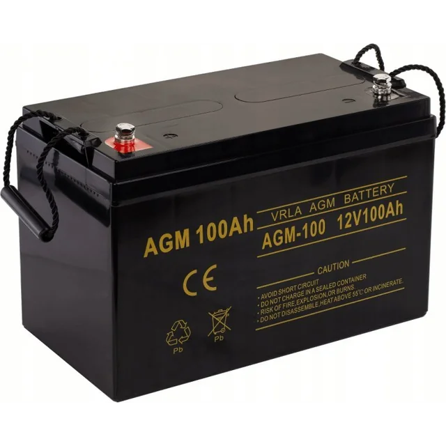 Volt AGM baterija 12V 100Ah