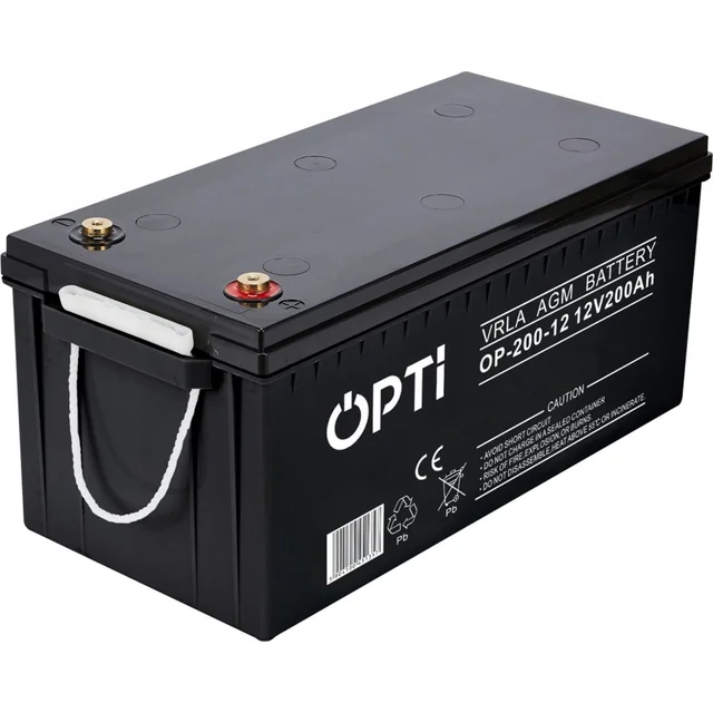 Volt AGM OPTI μπαταρία 12V 200 Ah