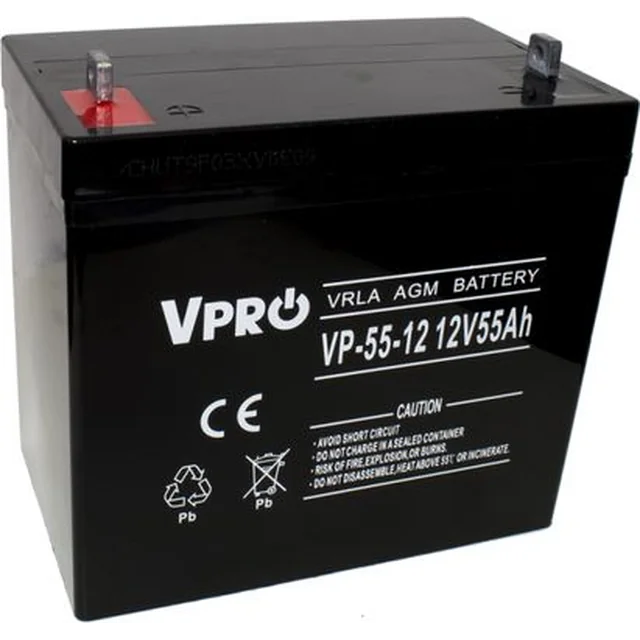 Volt Akumulator VPRO 12V/55Ah