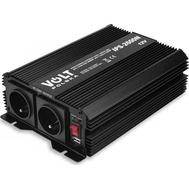 Volt IPS converter 2600 N 12/230V (1300/2600W) (3IPSN26012)