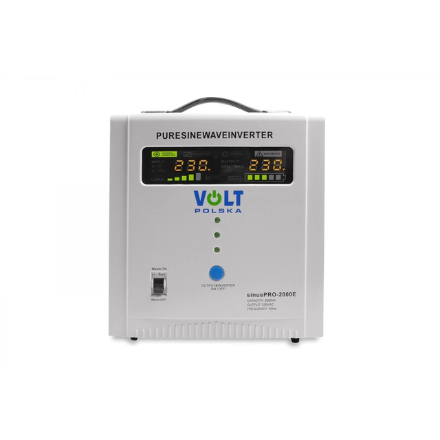 VOLT POLJSKA SINUS PRO 2000 E 12/230V (1250/2000W) UPS 3SP092012E