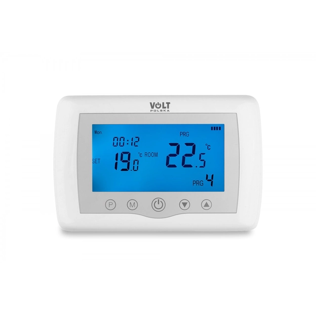 VOLT POLÔNIA CONFORTO WT-08 + APLICATIVO DE TERMOSTATO DE SALA PARA SMARTPHONE 3ZTERWT08W