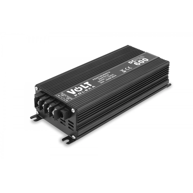 VOLT POLSKA DC PRO 600 24VDC/12VDC CONVERTOR DE TENSIUNE DC/DC FĂRĂ INTERFERENȚE 4ZDCPRO600