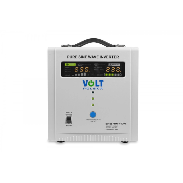 VOLT POOLA SINUS PRO 1500 E 12/230V (1000/1500W) UPS 3SP091512E