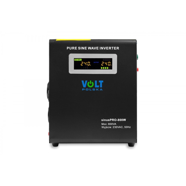 VOLTIO POLONIA SINUS PRO 800 EN 12/230V (500/800W) UPS 3SP098012W