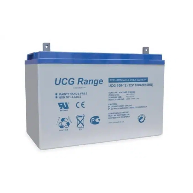 VRLA Ultracell batteri 12V/100Ah