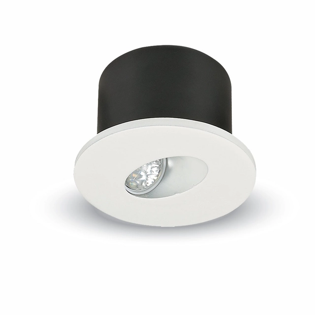 VT1109 3W LED staircase lighting / Color: 4200K / Housing: White / Round