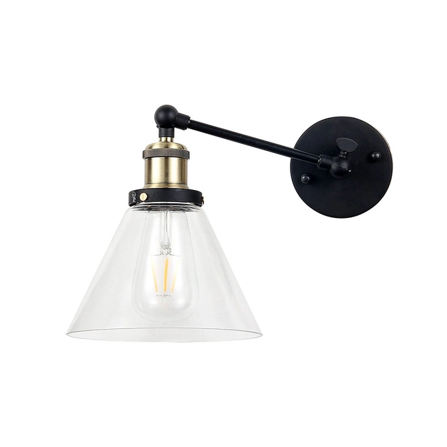 VT7143 Pendant Lamp / Shade: Transparent / Black