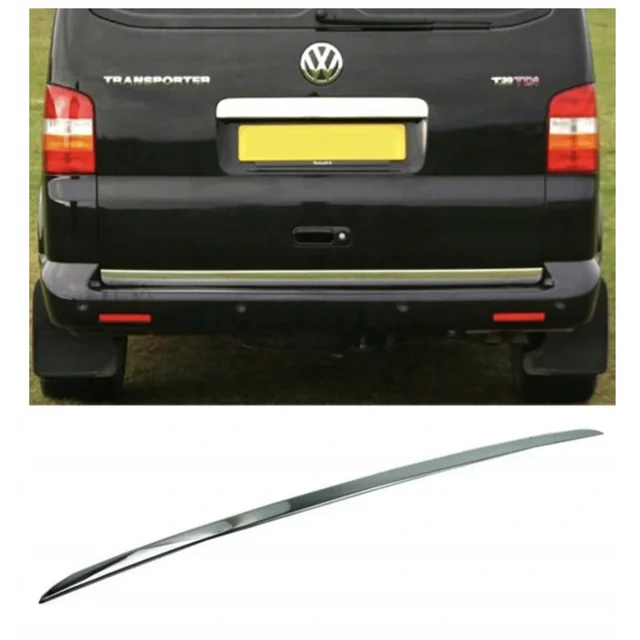 VW CARAVELLE T5 - CHROME TRIP ON THE FLAP Tuning