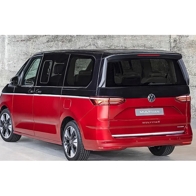 VW Caravelle T7 - Tira CROMADA en la tapa del maletero