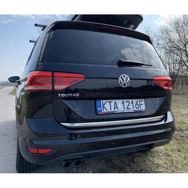 VW Golf Sportsvan — CHROME STRIP Bagāžas nodalījuma durvis 4