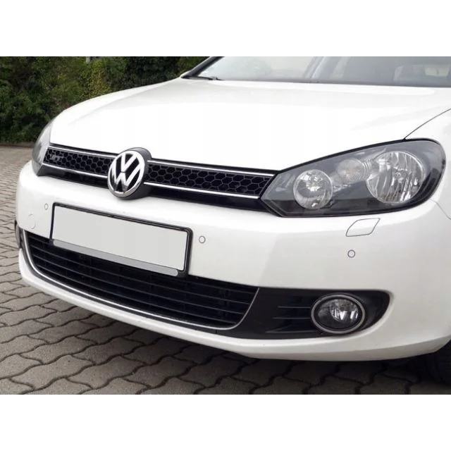 VW GOLF VI - Λωρίδες προφυλακτήρα CHROME GRILL Dummy