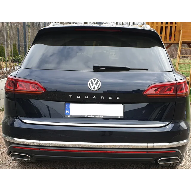 VW TOUAREG III 2018+ BANĂ CROMĂ PĂLĂRIE Cromat