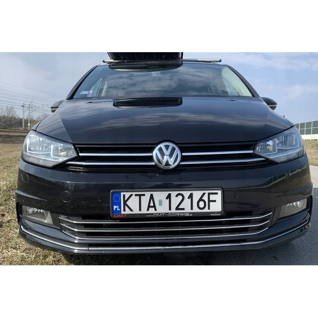 VW TOURAN III 3 - CHROME strips, Chrome GRILL