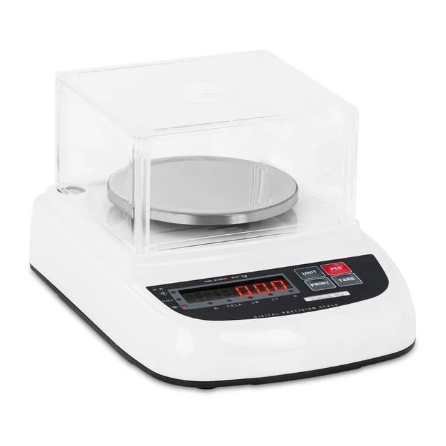 Waga laboratoryjna z osłoną 3kg/0,01g LED